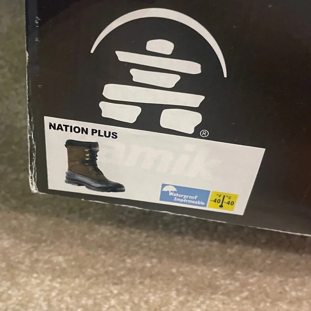 NWT Kamik Nation Plus Waterproof Boots